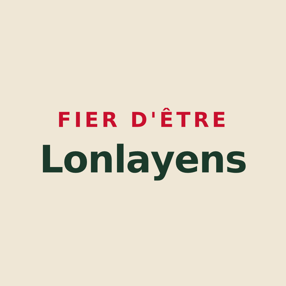 Tote bag « Fier d'être Lonlayens » — design pour Lonlay-le-Tesson