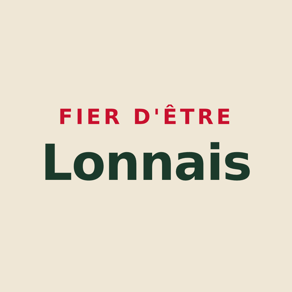 Tote bag « Fier d'être Lonnais » — design pour Lonnes