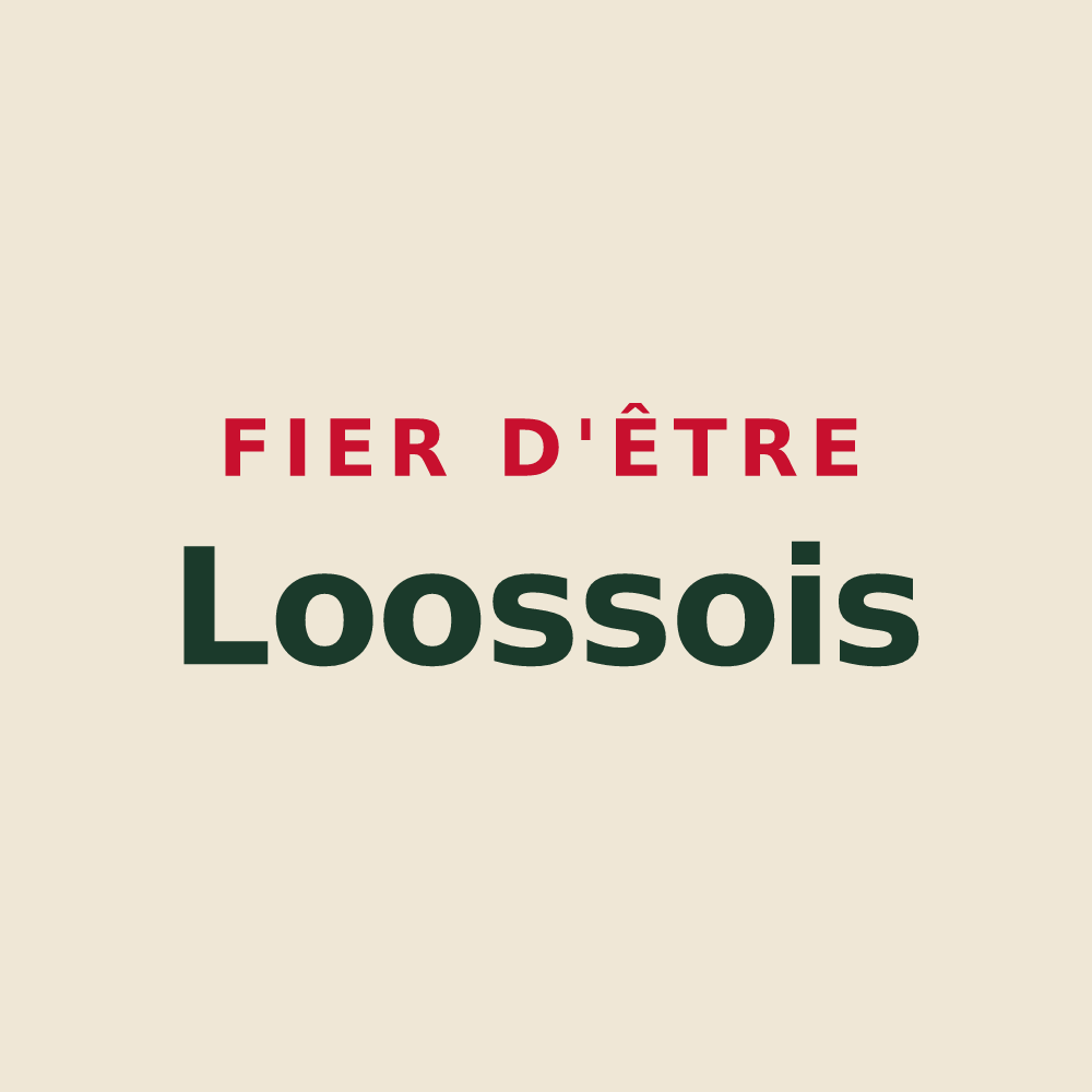 Tote bag « Fier d'être Loossois » — design pour Loos