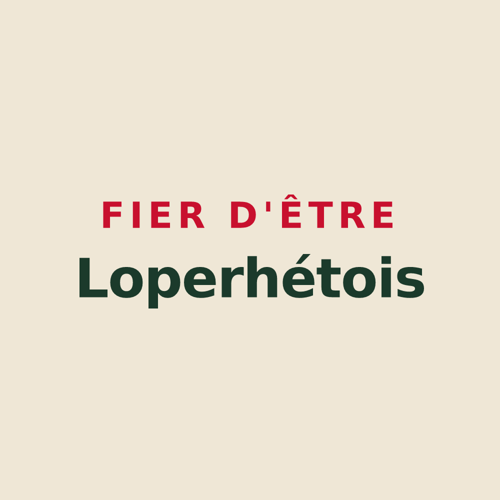 Tote bag « Fier d'être Loperhétois » — design pour Loperhet