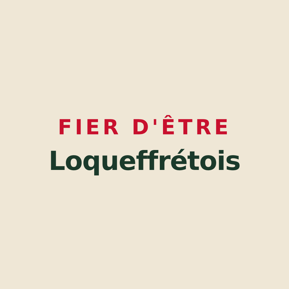 Tote bag « Fier d'être Loqueffrétois » — design pour Loqueffret