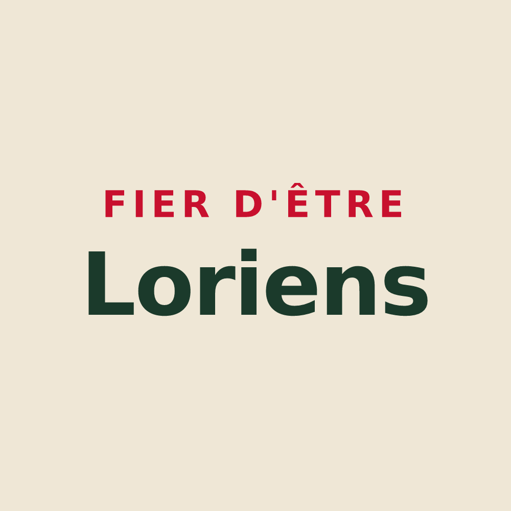 Tote bag « Fier d'être Loriens » — design pour Lor