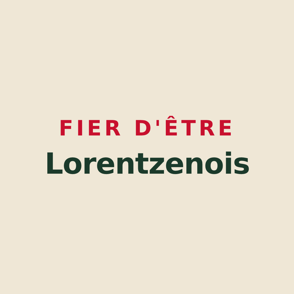 Tote bag « Fier d'être Lorentzenois » — design pour Lorentzen