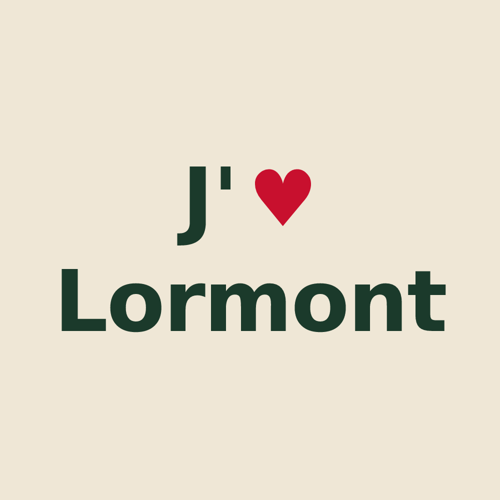 Tote bag personnalisé Lormont — design J'aime Lormont