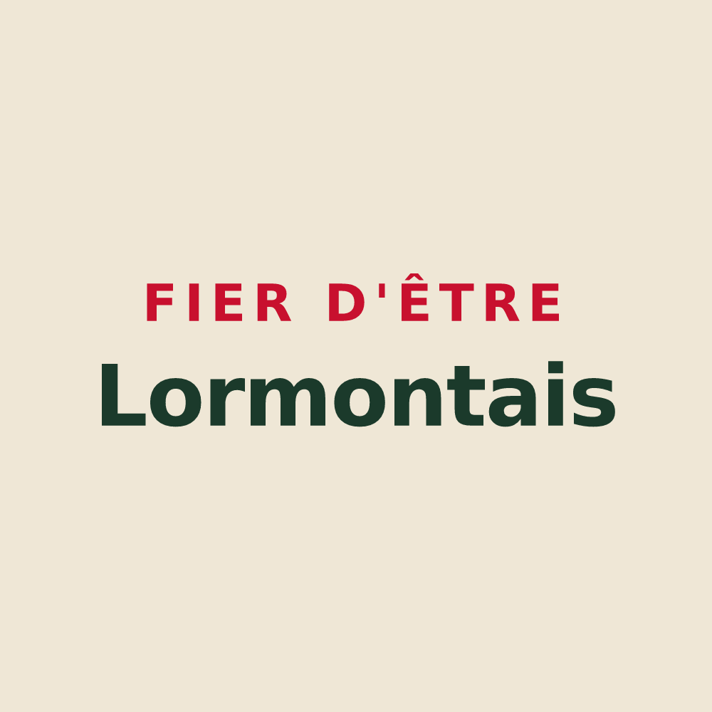 Tote bag « Fier d'être Lormontais » — design pour Lormont