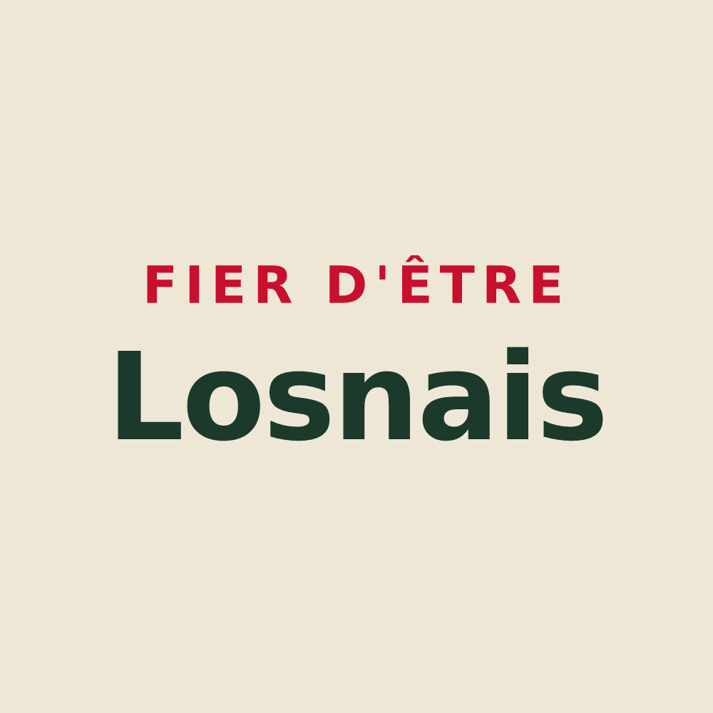 Tote bag « Fier d'être Losnais » — design pour Losne