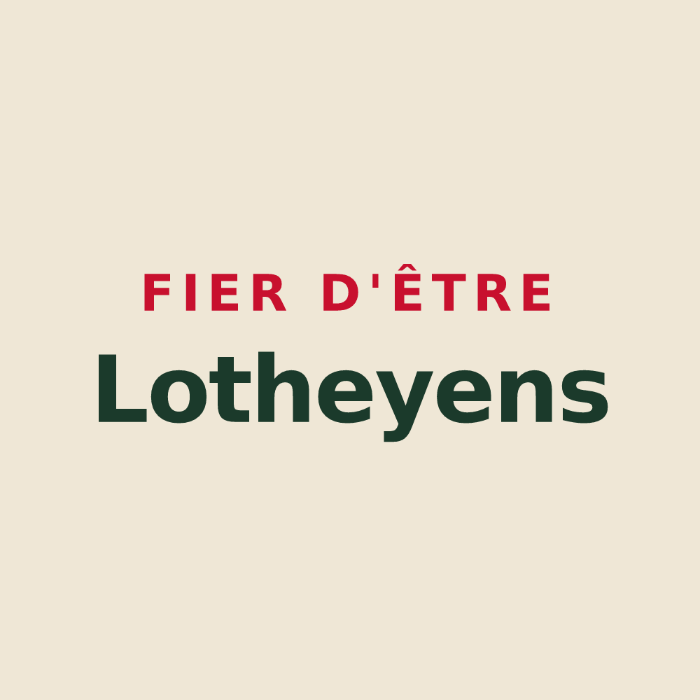 Tote bag « Fier d'être Lotheyens » — design pour Lothey