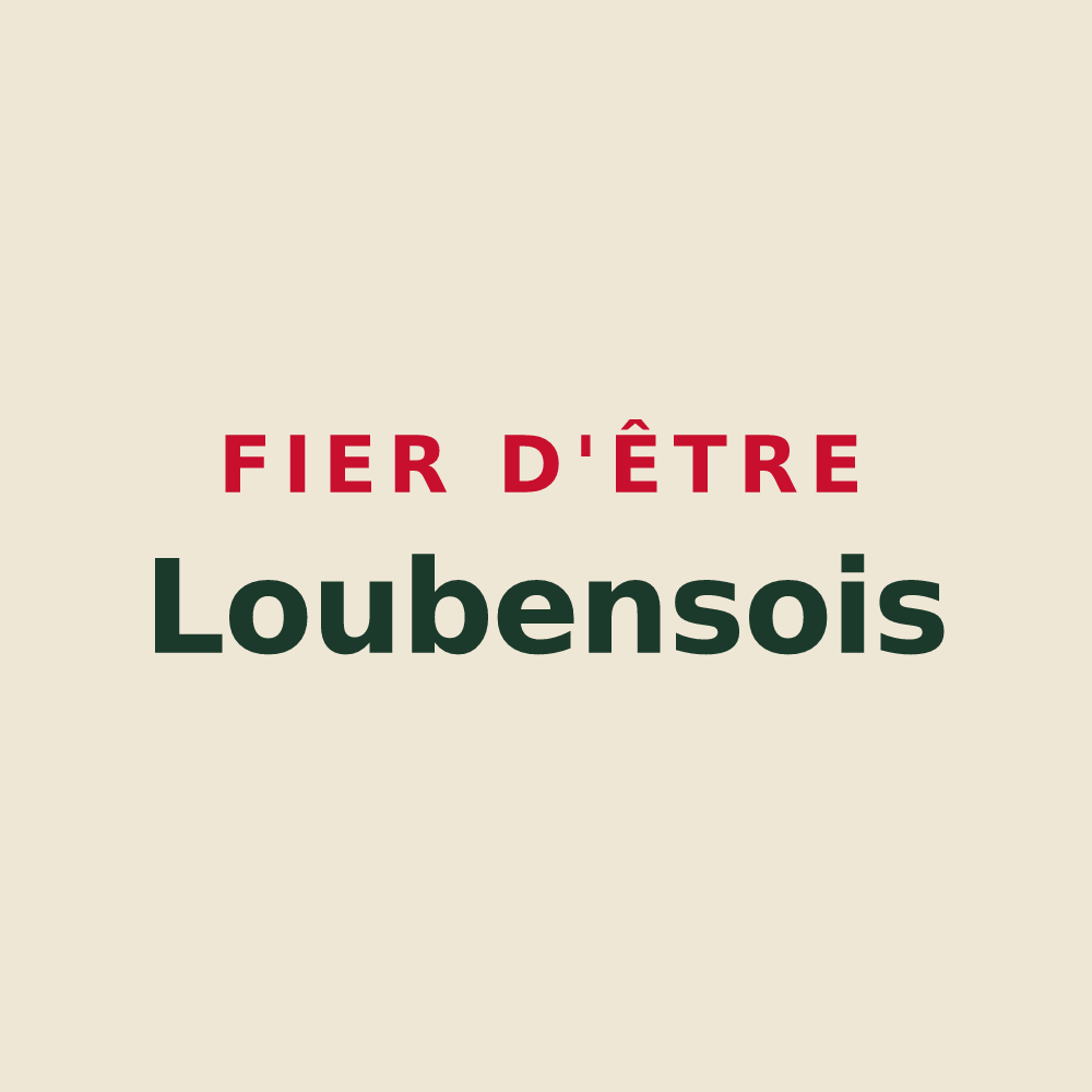 Tote bag « Fier d'être Loubensois » — design pour Loubens-Lauragais