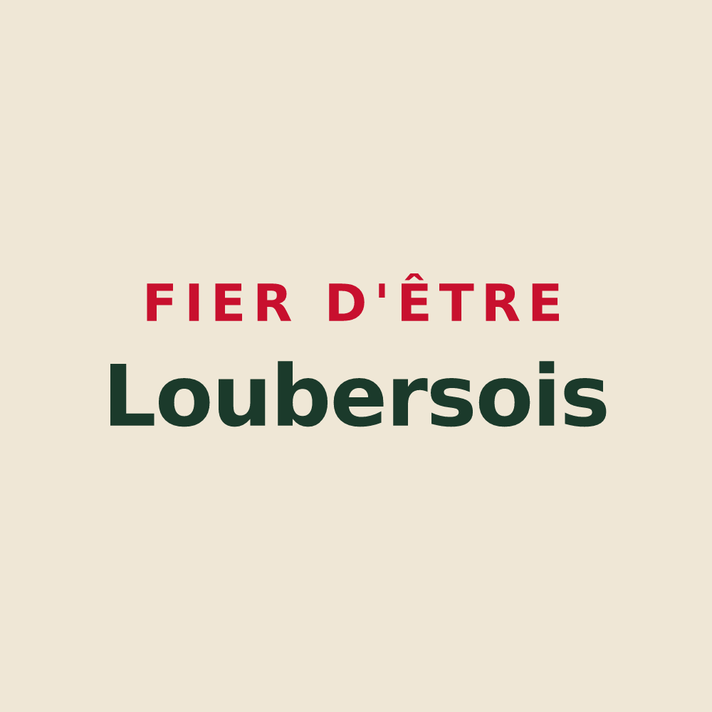 Tote bag « Fier d'être Loubersois » — design pour Loubers