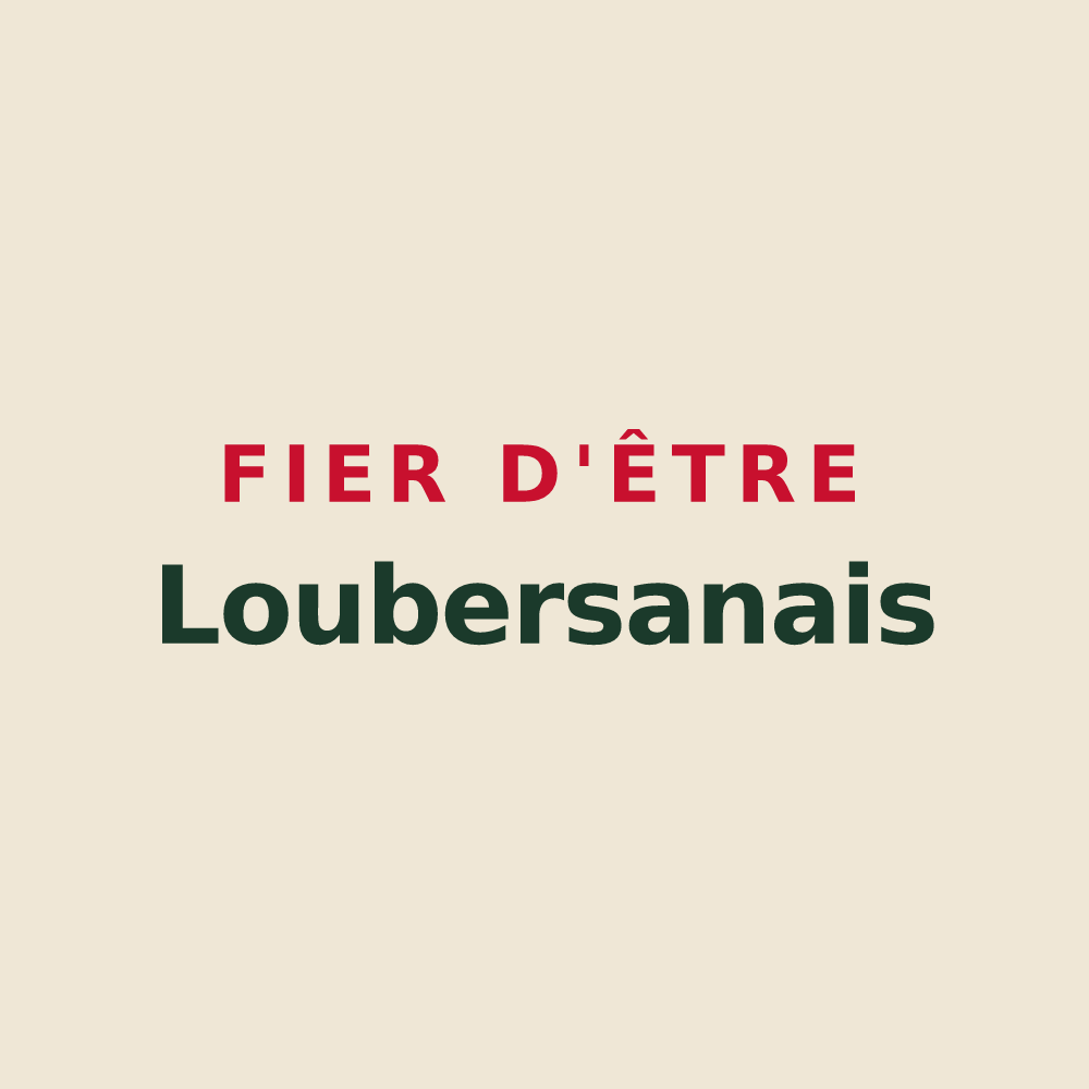 Tote bag « Fier d'être Loubersanais » — design pour Loubersan