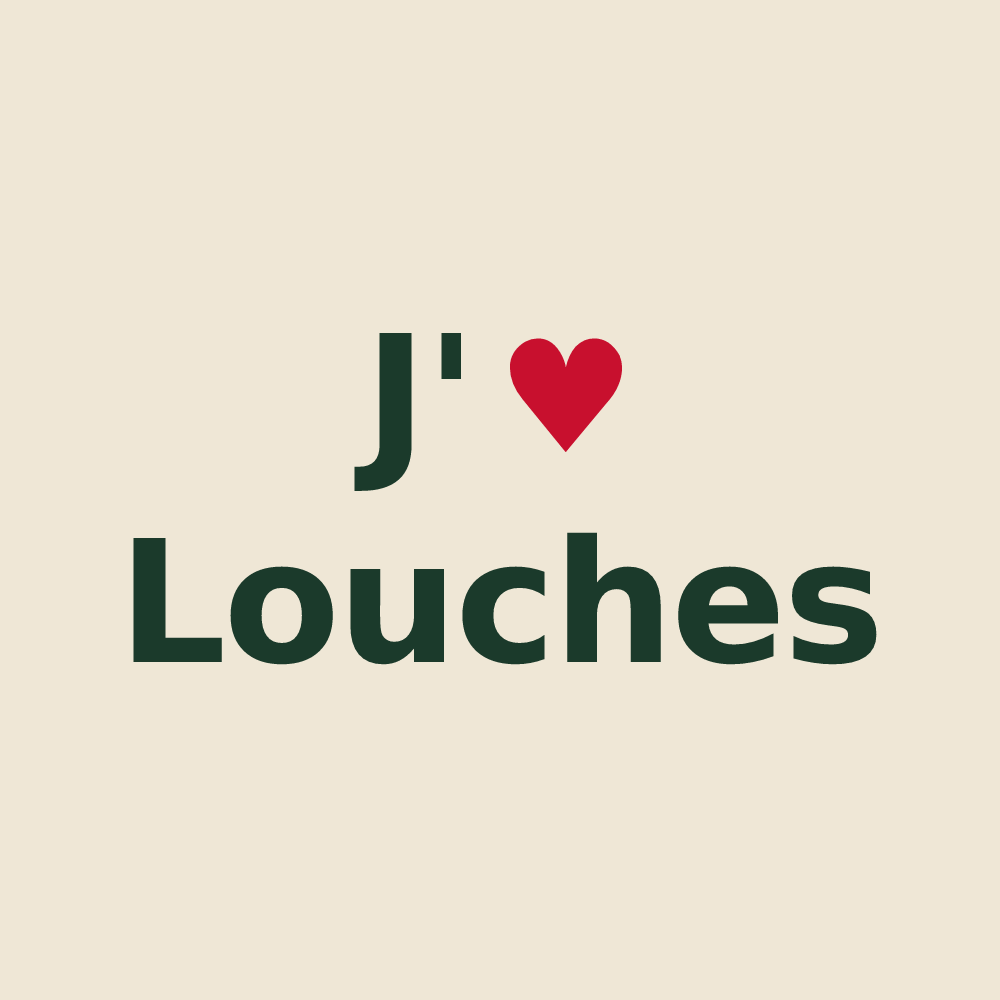 Tote bag personnalisé Louches — design J'aime Louches