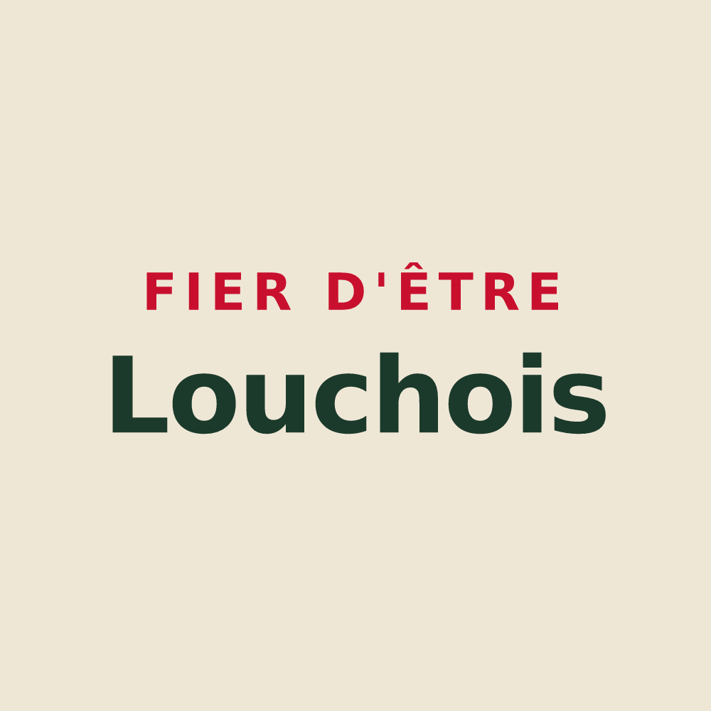 Tote bag « Fier d'être Louchois » — design pour Louches