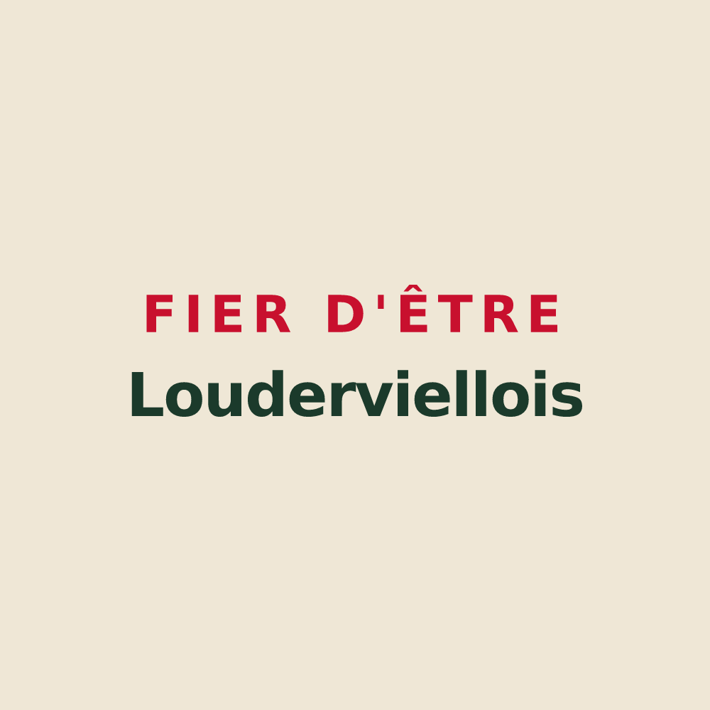 Tote bag « Fier d'être Louderviellois » — design pour Loudervielle