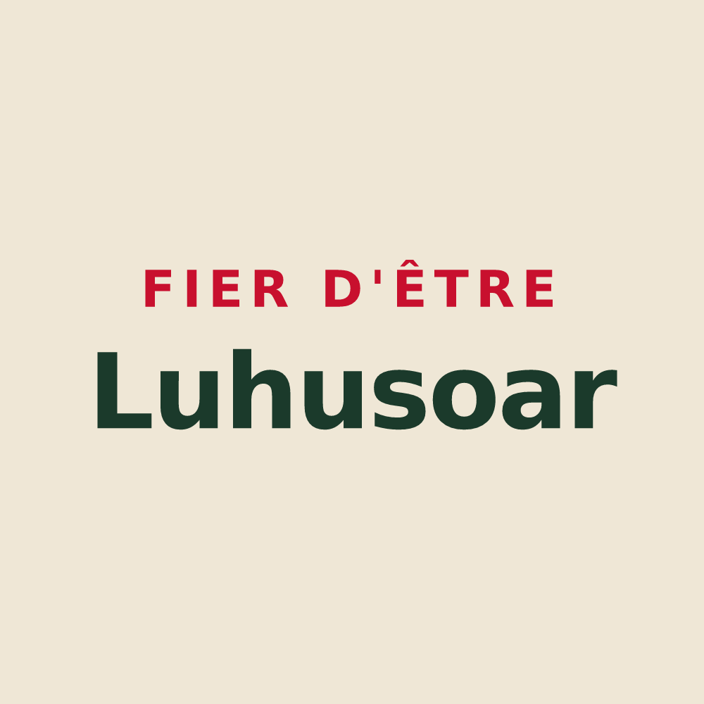 Tote bag « Fier d'être Luhusoar » — design pour Louhossoa