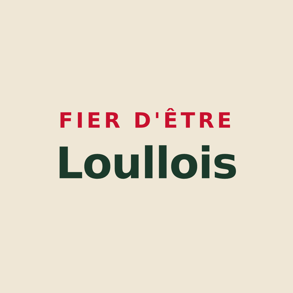 Tote bag « Fier d'être Loullois » — design pour Loulle
