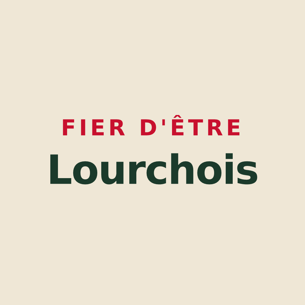 Tote bag « Fier d'être Lourchois » — design pour Lourches