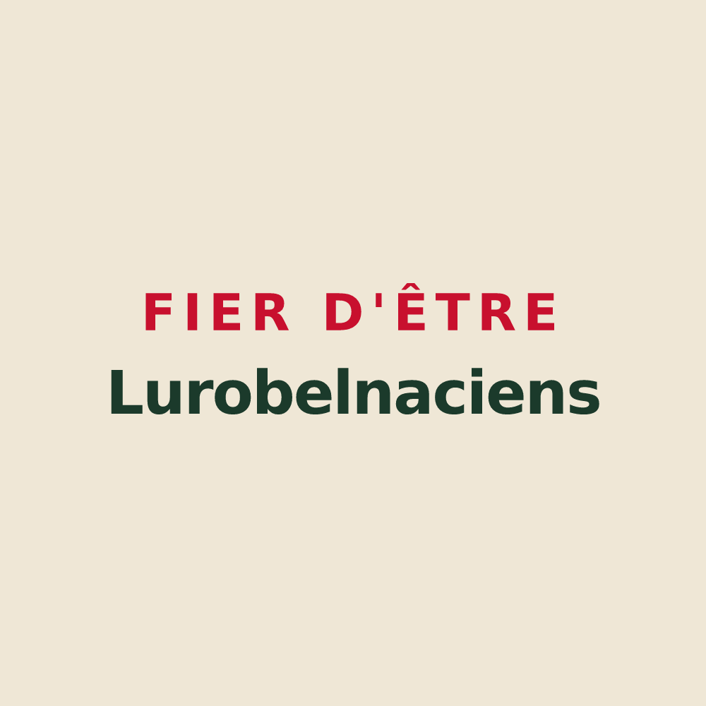 Tote bag « Fier d'être Lurobelnaciens » — design pour Louroux-de-Beaune