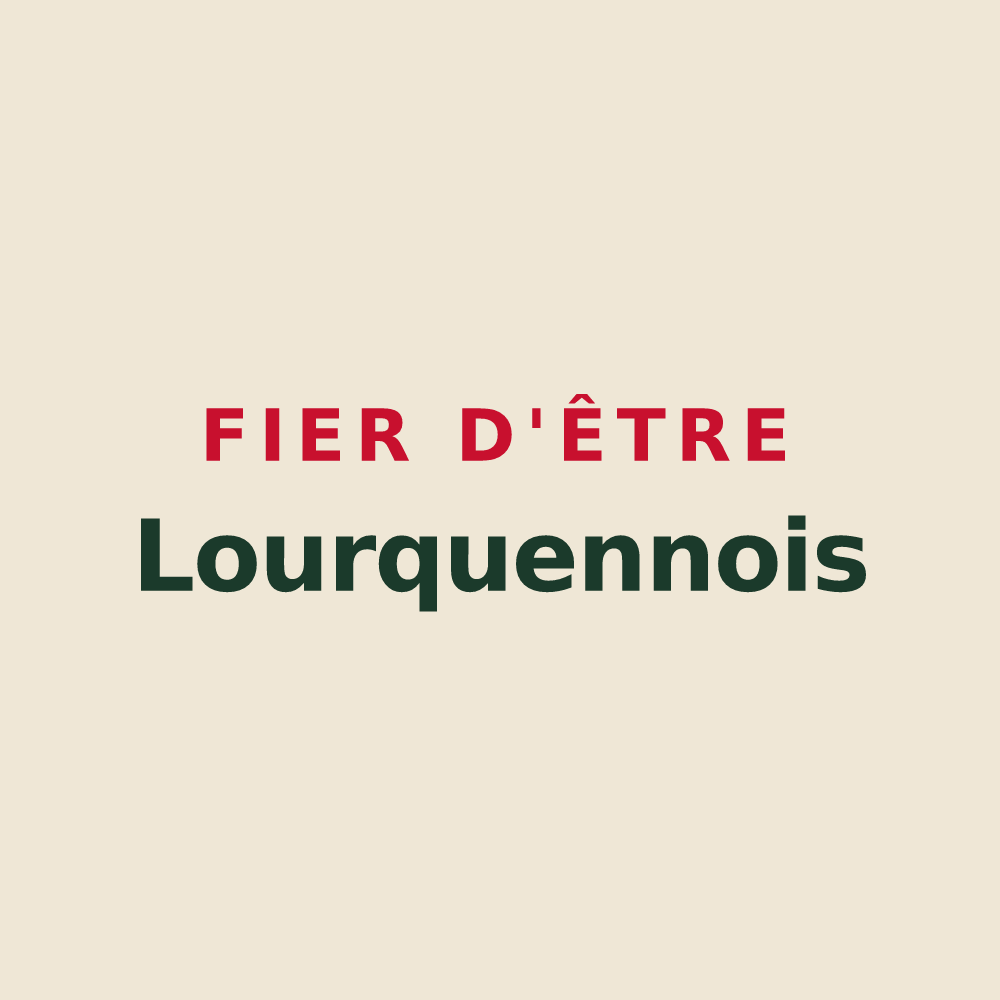 Tote bag « Fier d'être Lourquennois » — design pour Lourquen
