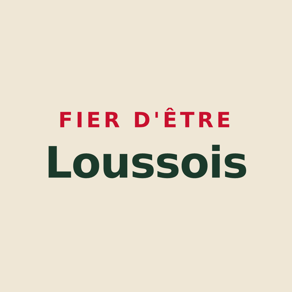 Tote bag « Fier d'être Loussois » — design pour Loussous-Débat