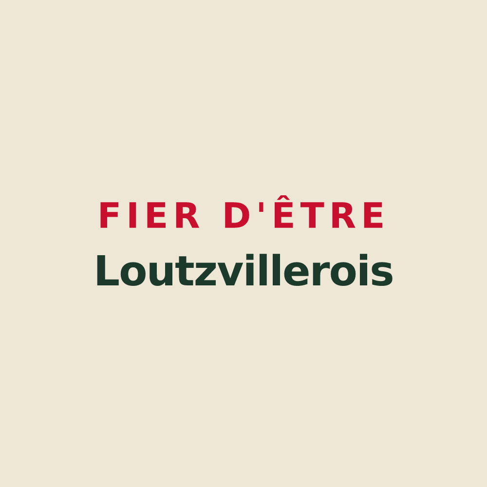 Tote bag « Fier d'être Loutzvillerois » — design pour Loutzviller
