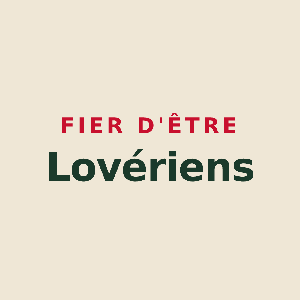 Tote bag « Fier d'être Lovériens » — design pour Louviers