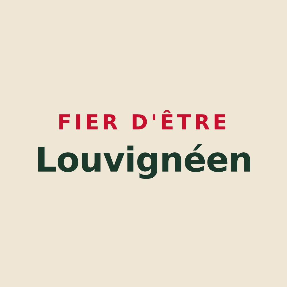 Tote bag « Fier d'être Louvignéen » — design pour Louvigné