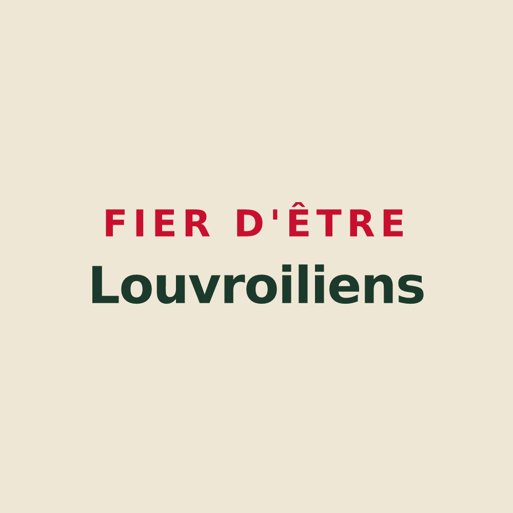Tote bag « Fier d'être Louvroiliens » — design pour Louvroil