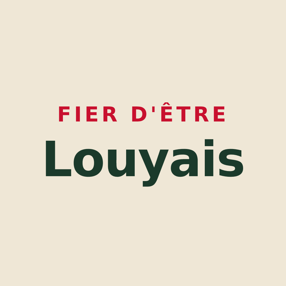 Tote bag « Fier d'être Louyais » — design pour Louye