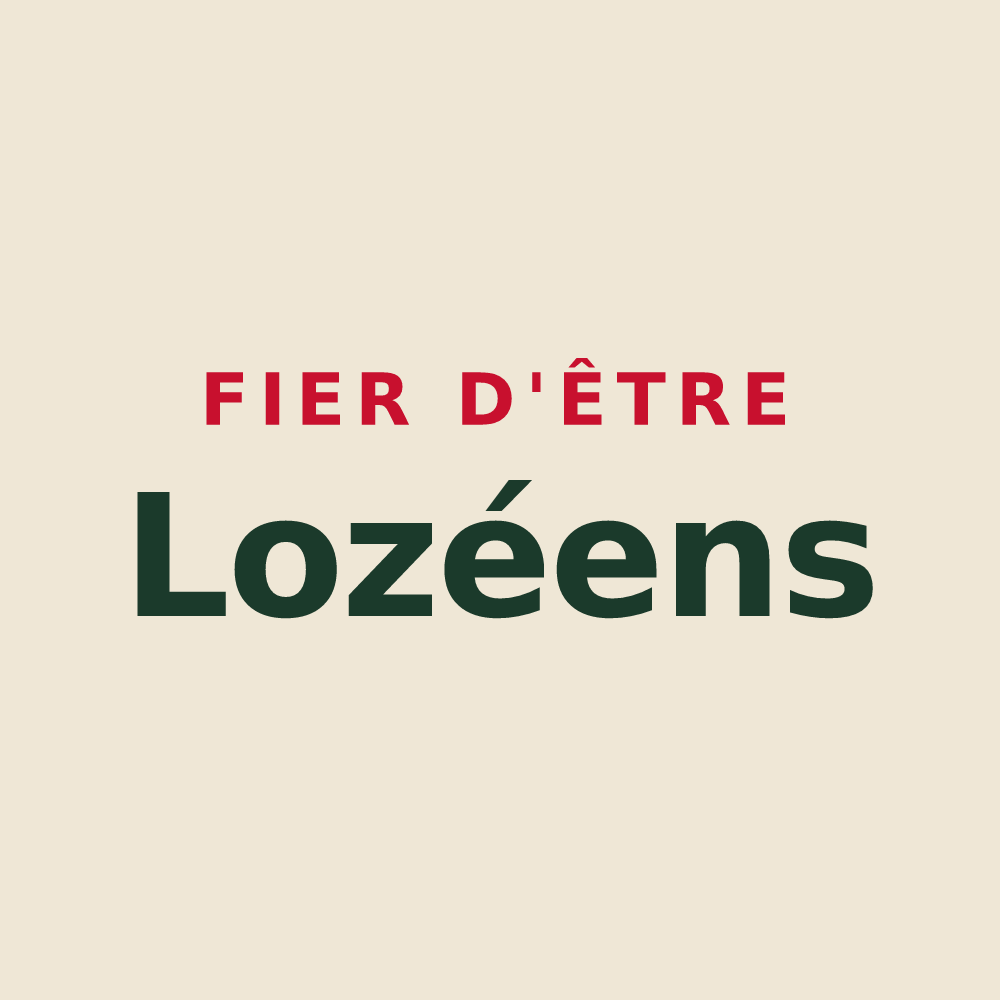 Tote bag « Fier d'être Lozéens » — design pour Lozay