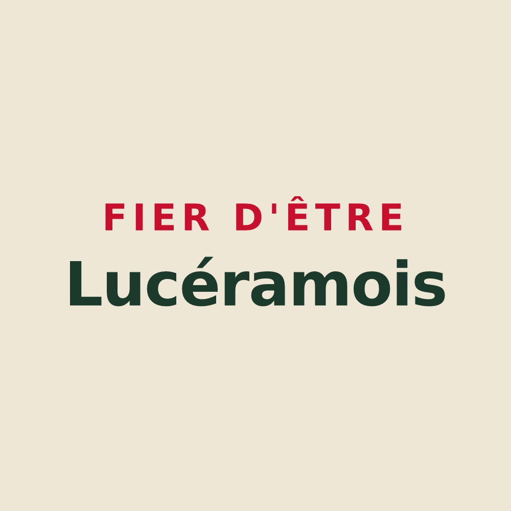Tote bag « Fier d'être Lucéramois » — design pour Lucéram