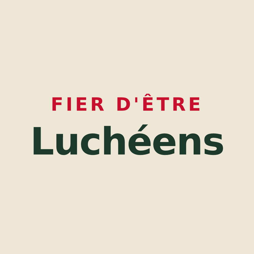 Tote bag « Fier d'être Luchéens » — design pour Lucheux