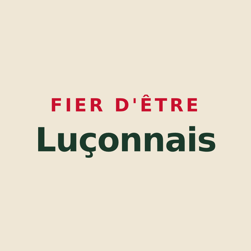Tote bag « Fier d'être Luçonnais » — design pour Luçon