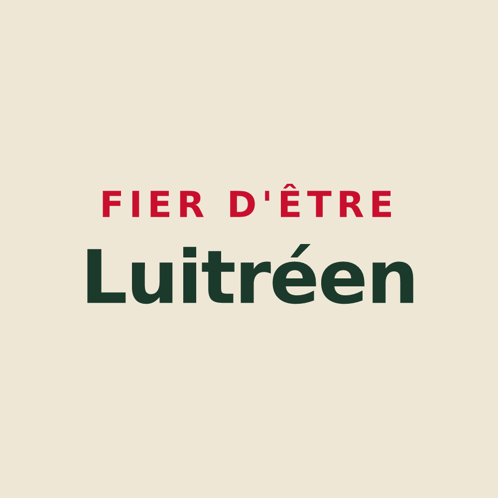 Tote bag « Fier d'être Luitréen » — design pour Luitré-Dompierre