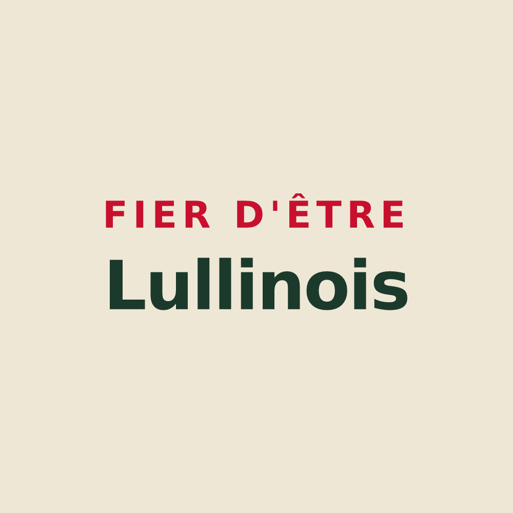 Tote bag « Fier d'être Lullinois » — design pour Lullin