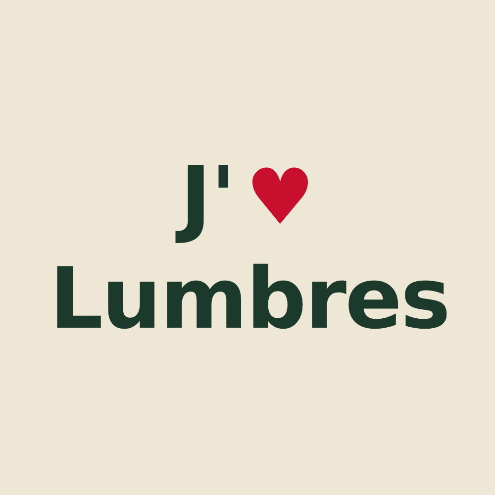 Tote bag personnalisé Lumbres — design J'aime Lumbres