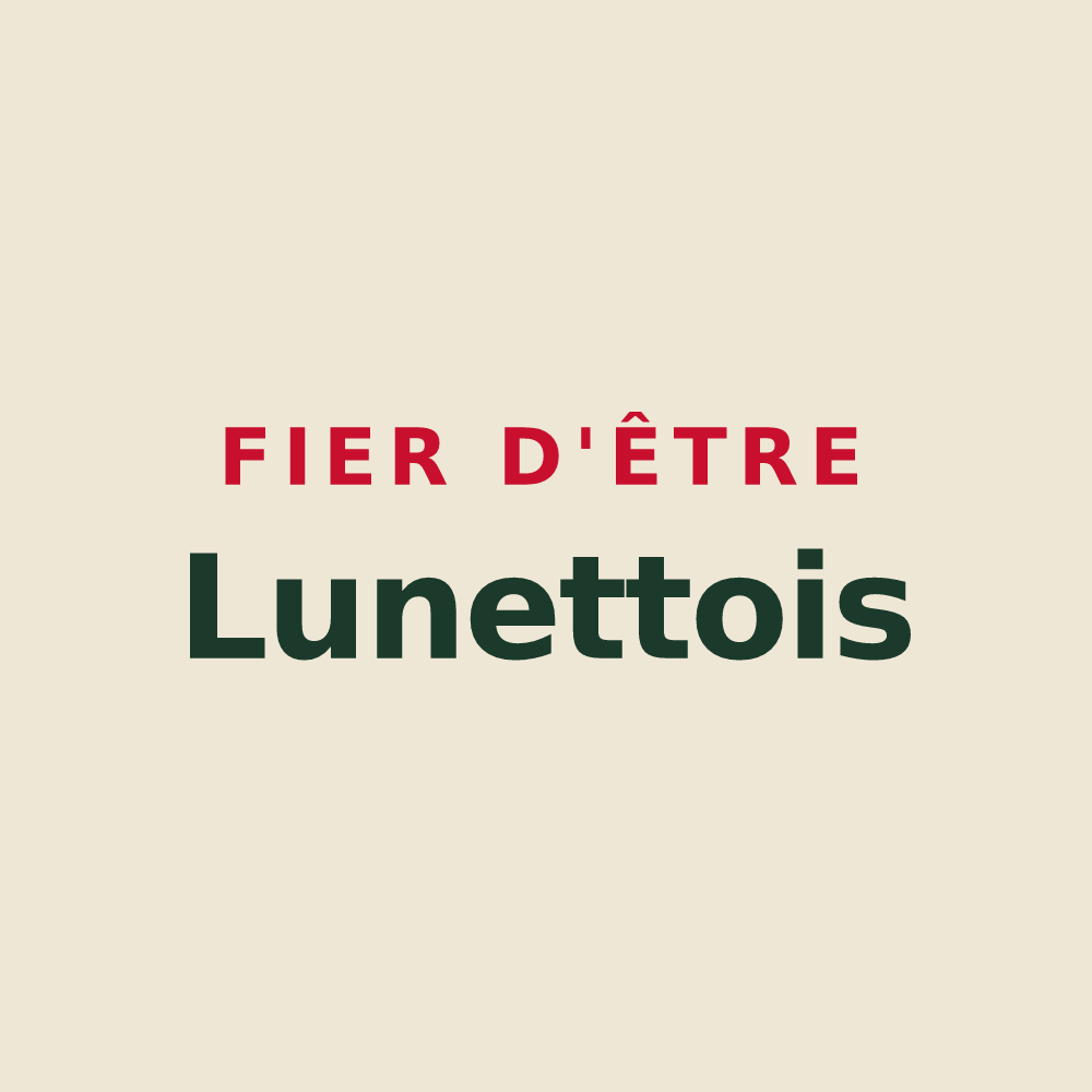 Tote bag « Fier d'être Lunettois » — design pour Luneau