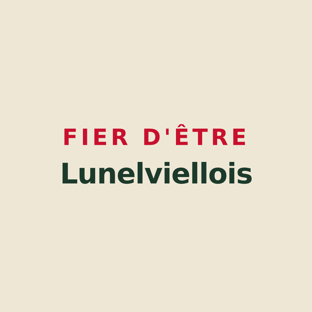 Tote bag « Fier d'être Lunelviellois » — design pour Lunel-Viel