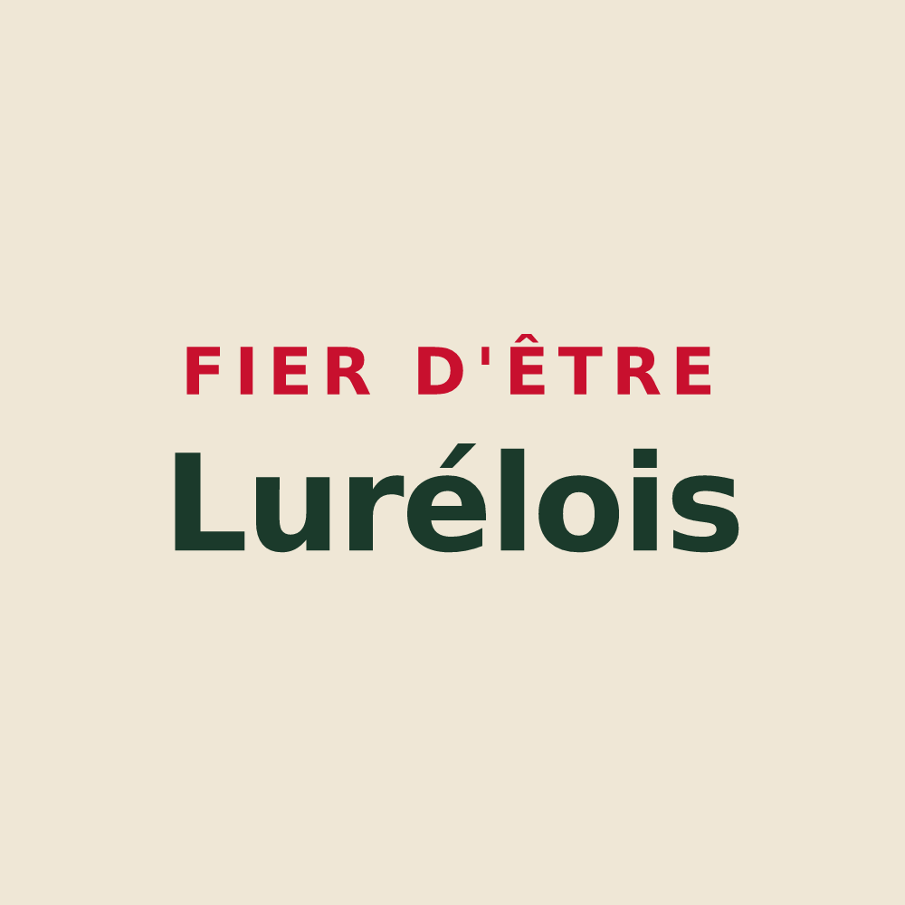 Tote bag « Fier d'être Lurélois » — design pour Luré