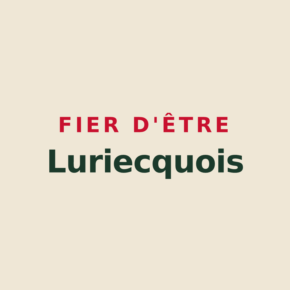 Tote bag « Fier d'être Luriecquois » — design pour Luriecq