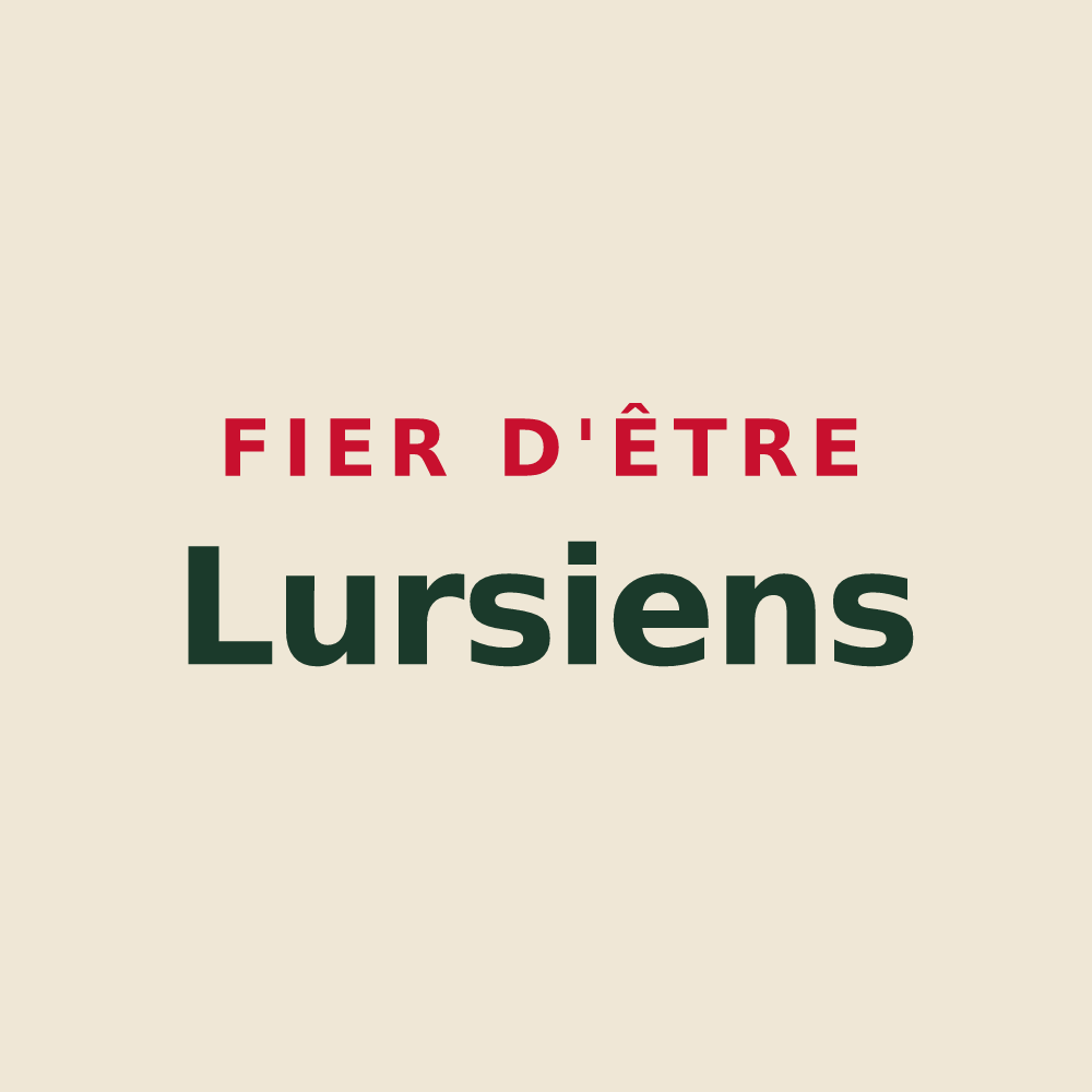 Tote bag « Fier d'être Lursiens » — design pour Lurs