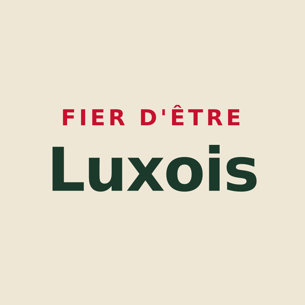 Tote bag « Fier d'être Luxois » — design pour Lux