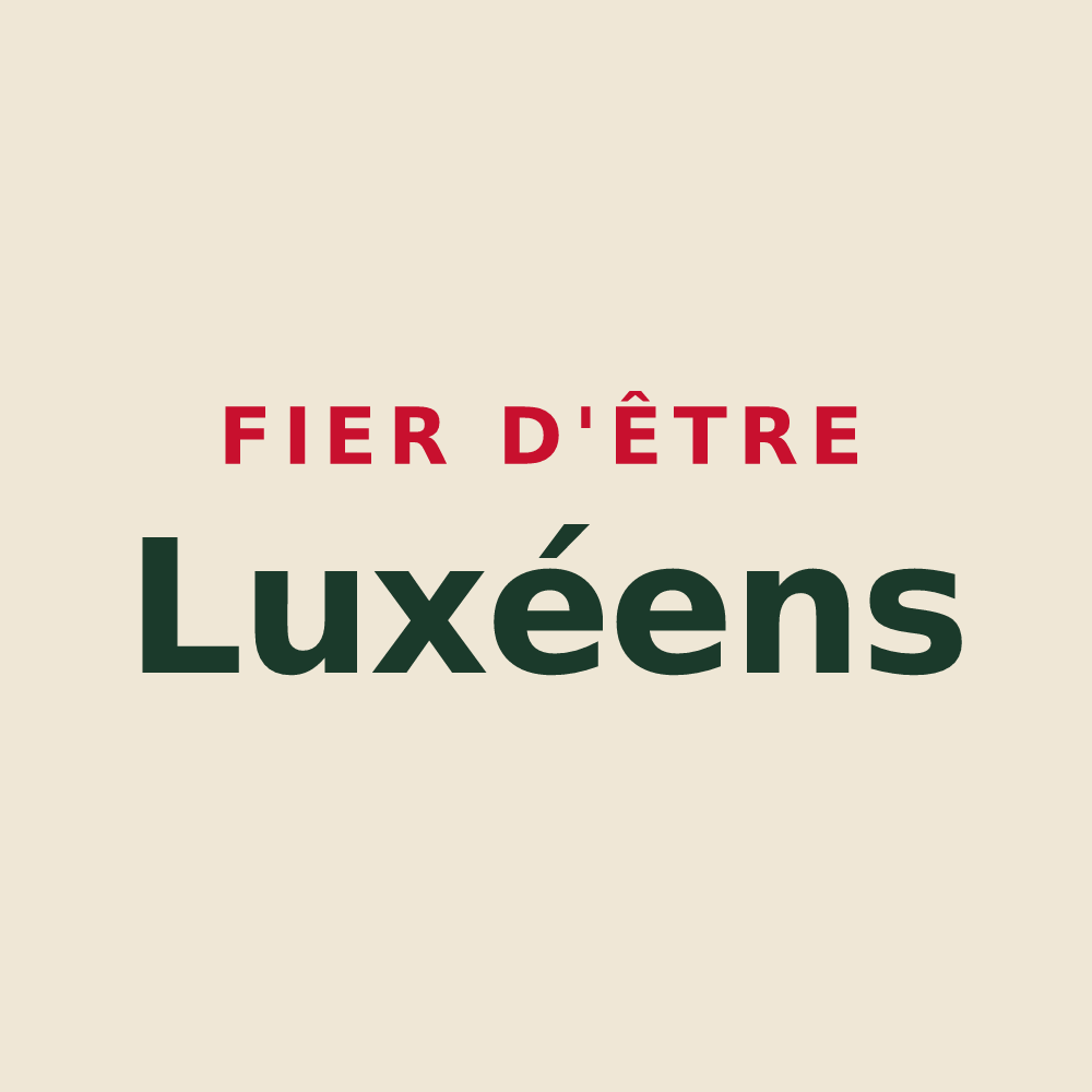 Tote bag « Fier d'être Luxéens » — design pour Luxé