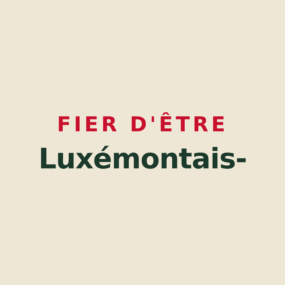 Tote bag « Fier d'être Luxémontais- » — design pour Luxémont-et-Villotte