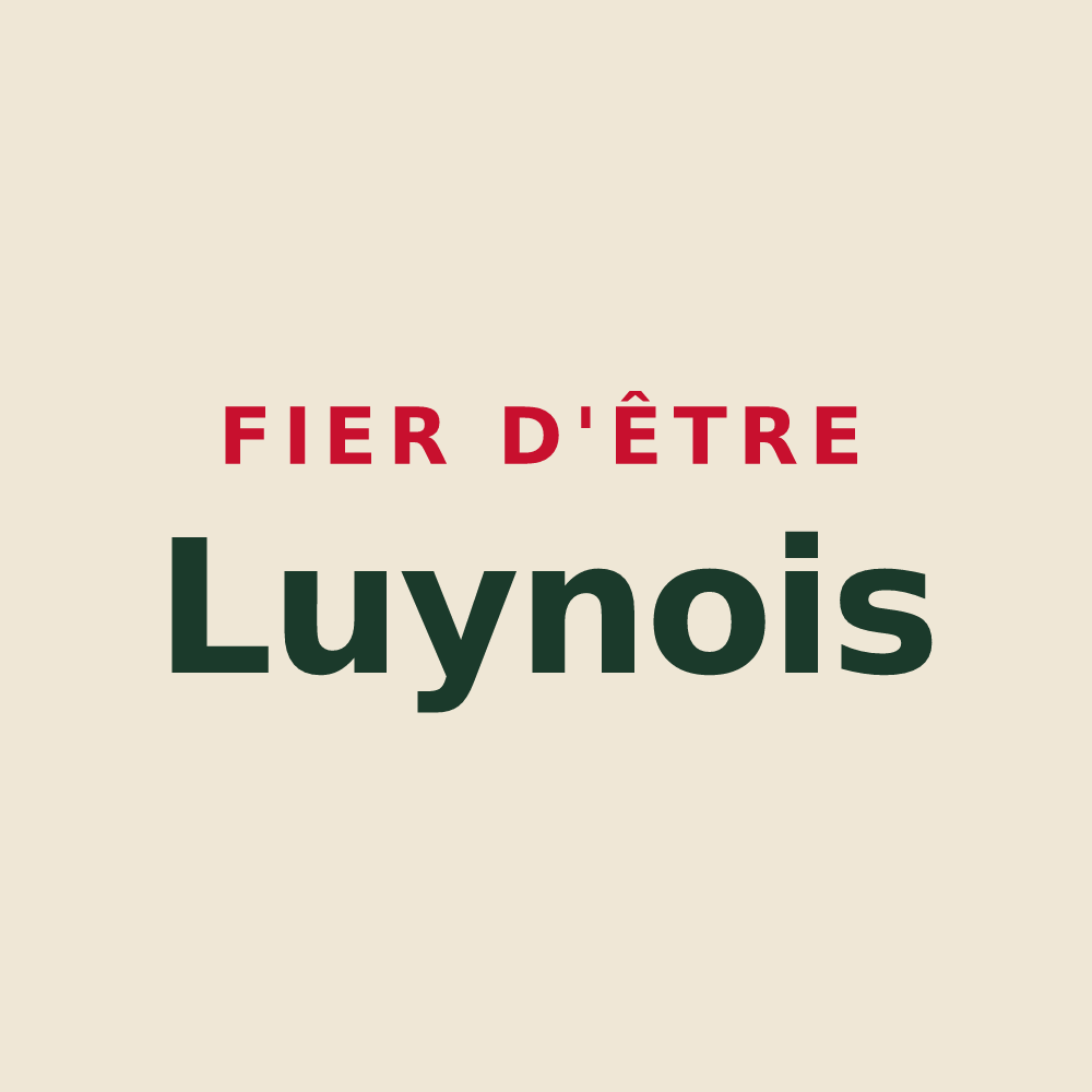 Tote bag « Fier d'être Luynois » — design pour Luynes