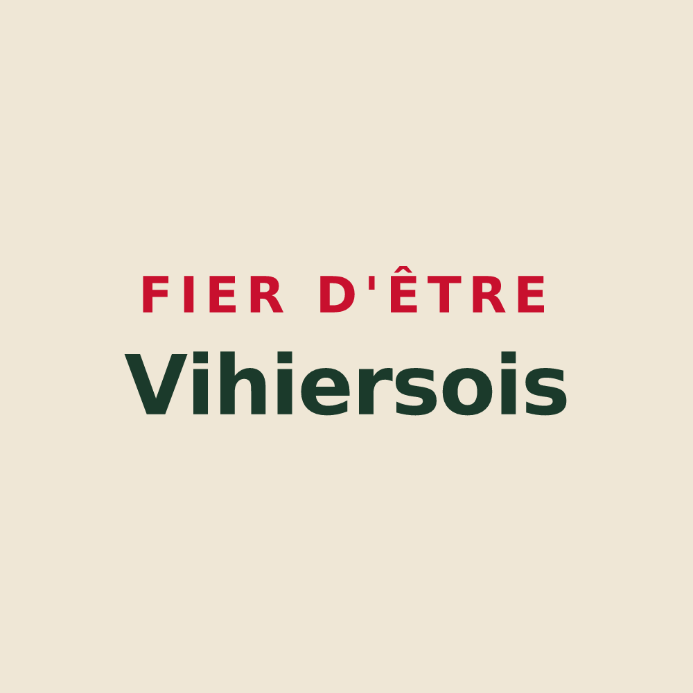 Tote bag « Fier d'être Vihiersois » — design pour Lys-Haut-Layon