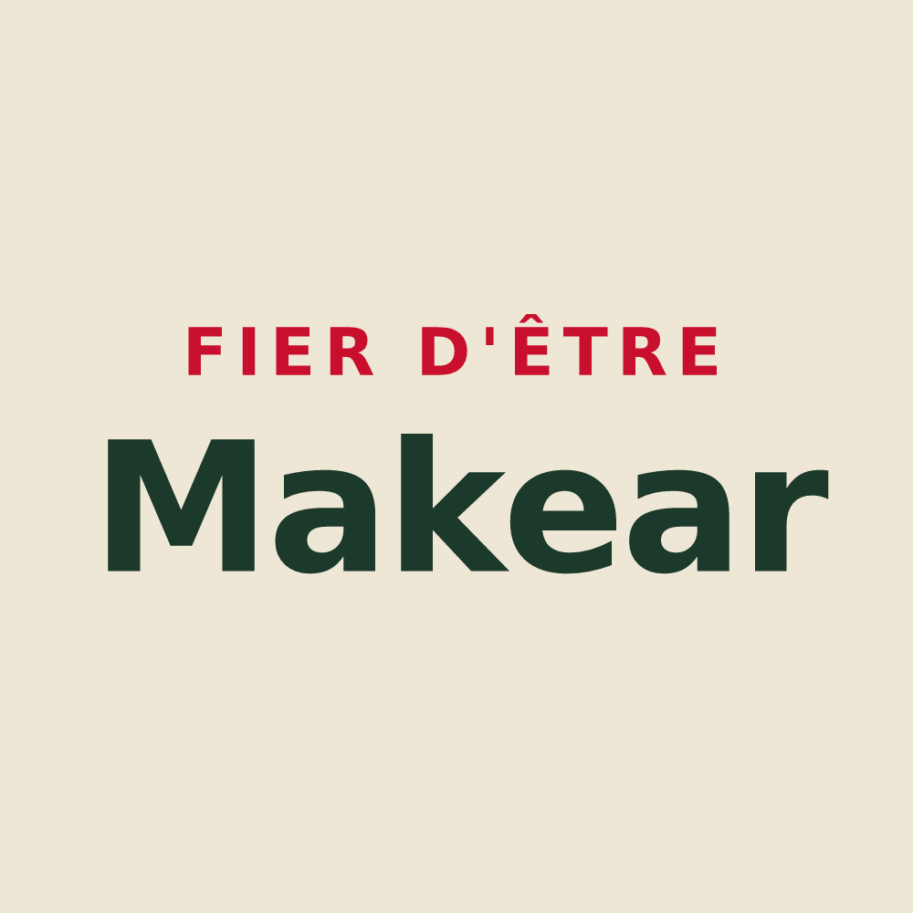 Tote bag « Fier d'être Makear » — design pour Macaye