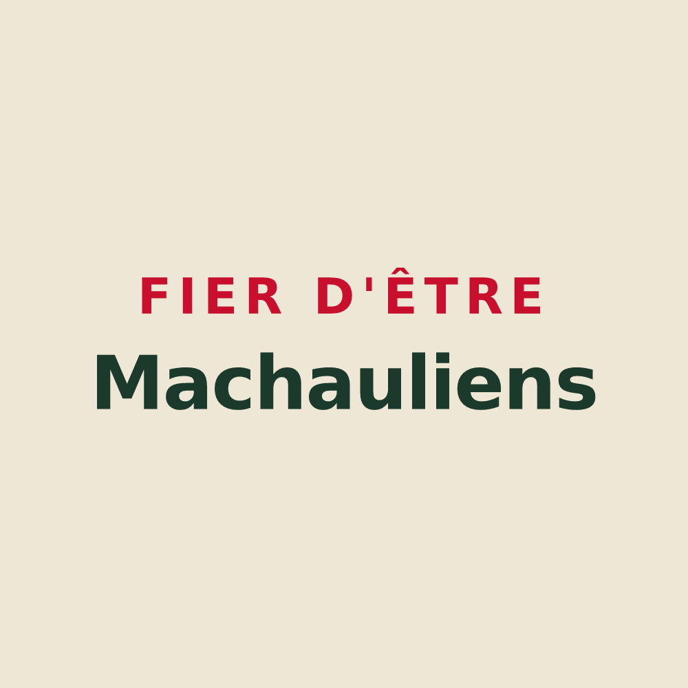 Tote bag « Fier d'être Machauliens » — design pour Machault