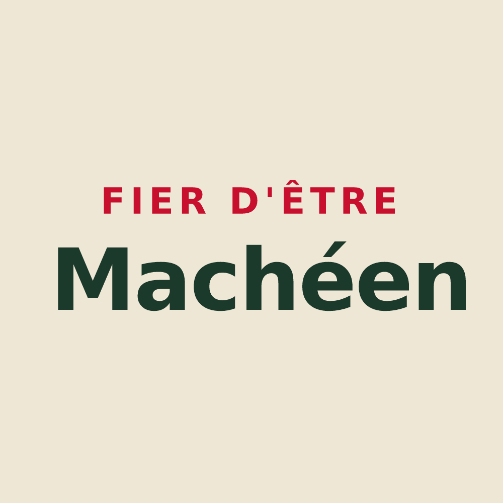 Tote bag « Fier d'être Machéen » — design pour Maché