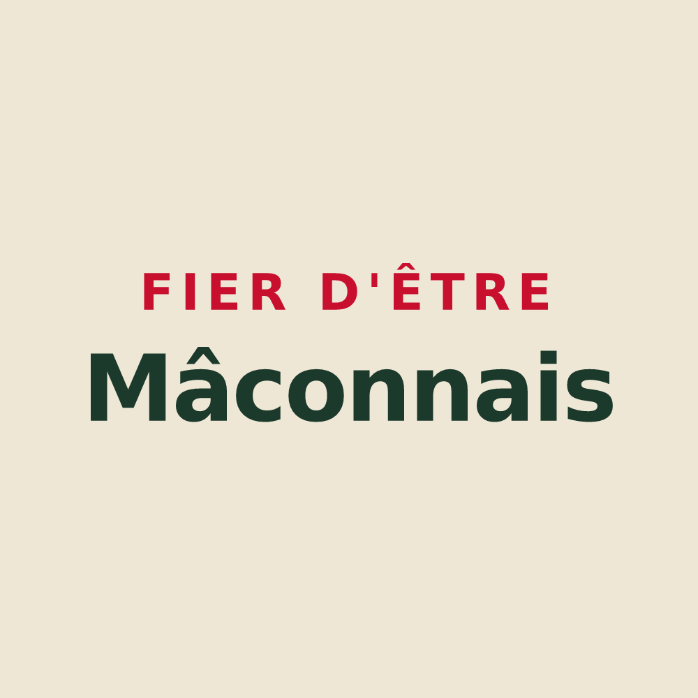 Tote bag « Fier d'être Mâconnais » — design pour Mâcon
