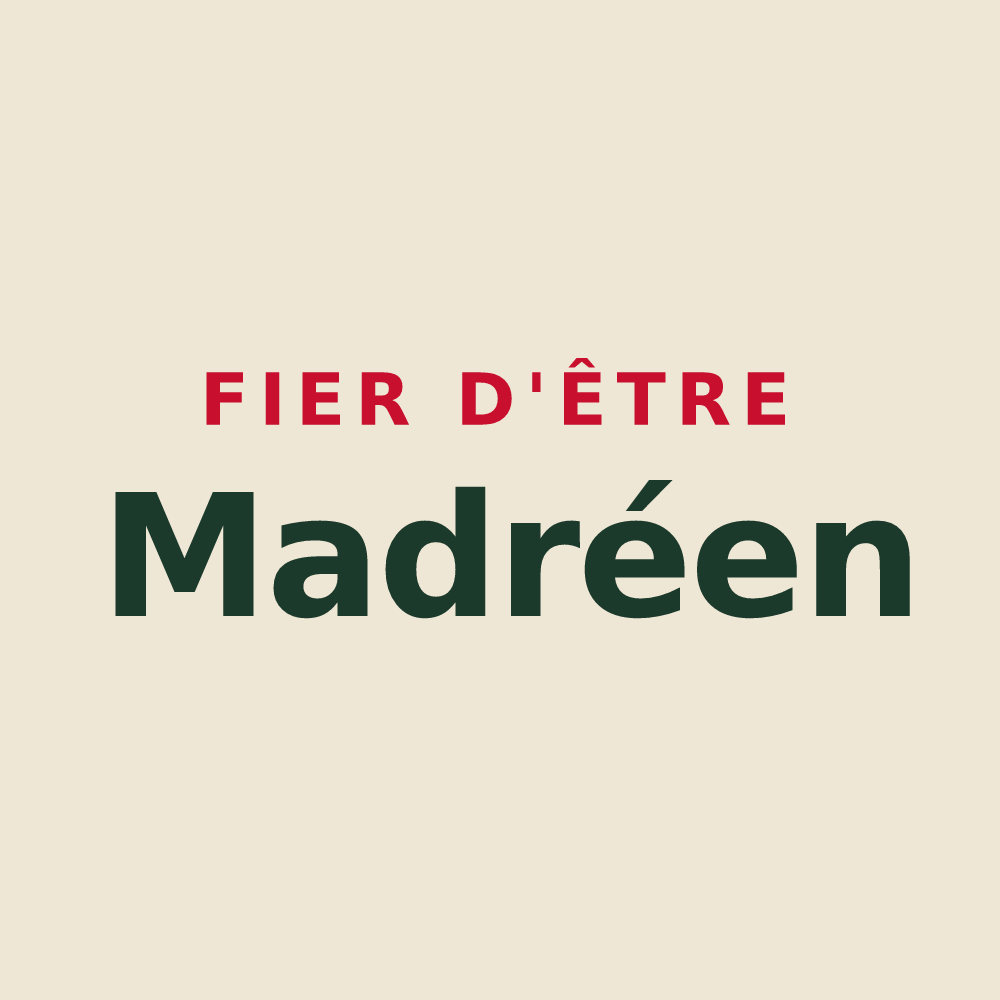 Tote bag « Fier d'être Madréen » — design pour Madré